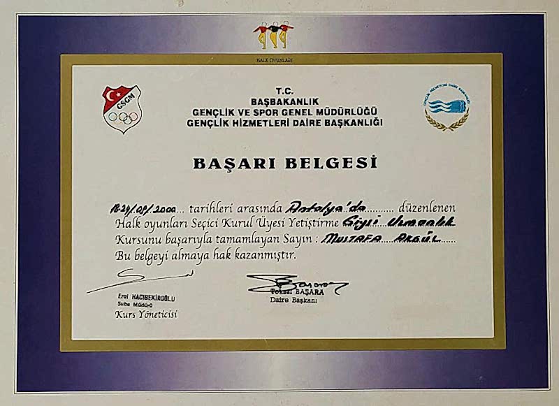 Giysi Uzmanl�k Belgesi